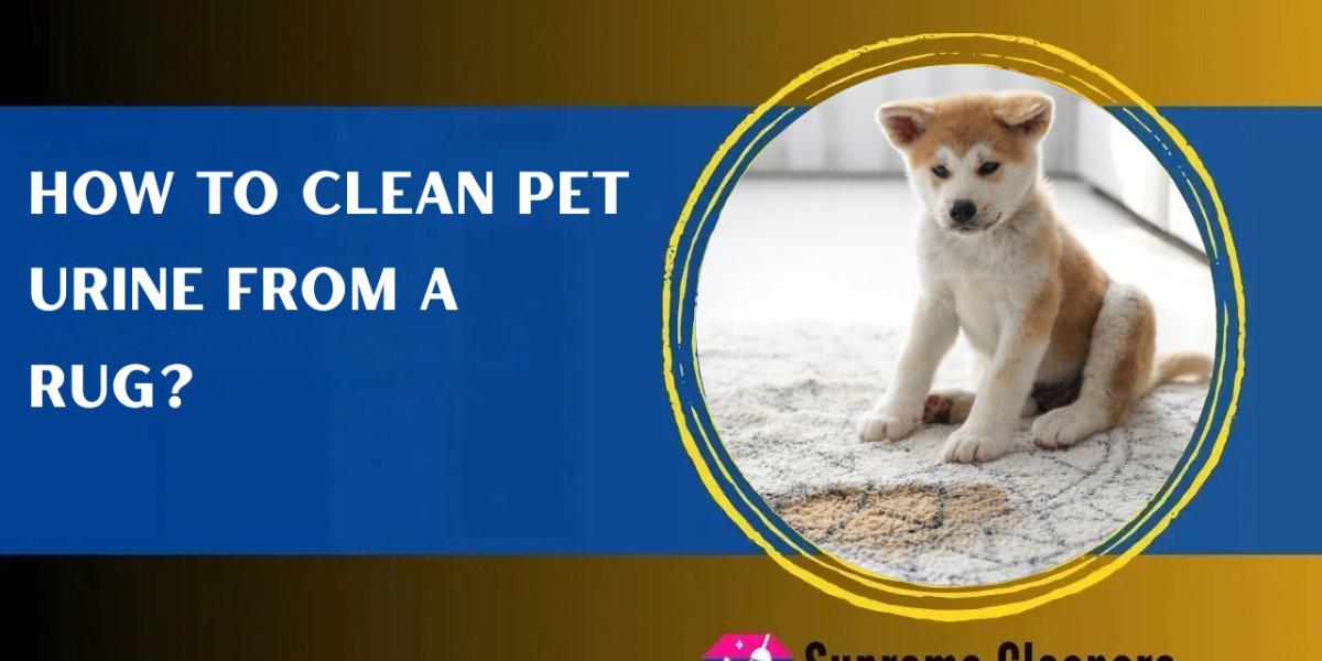 How to Clean Pet Urine From a Rug